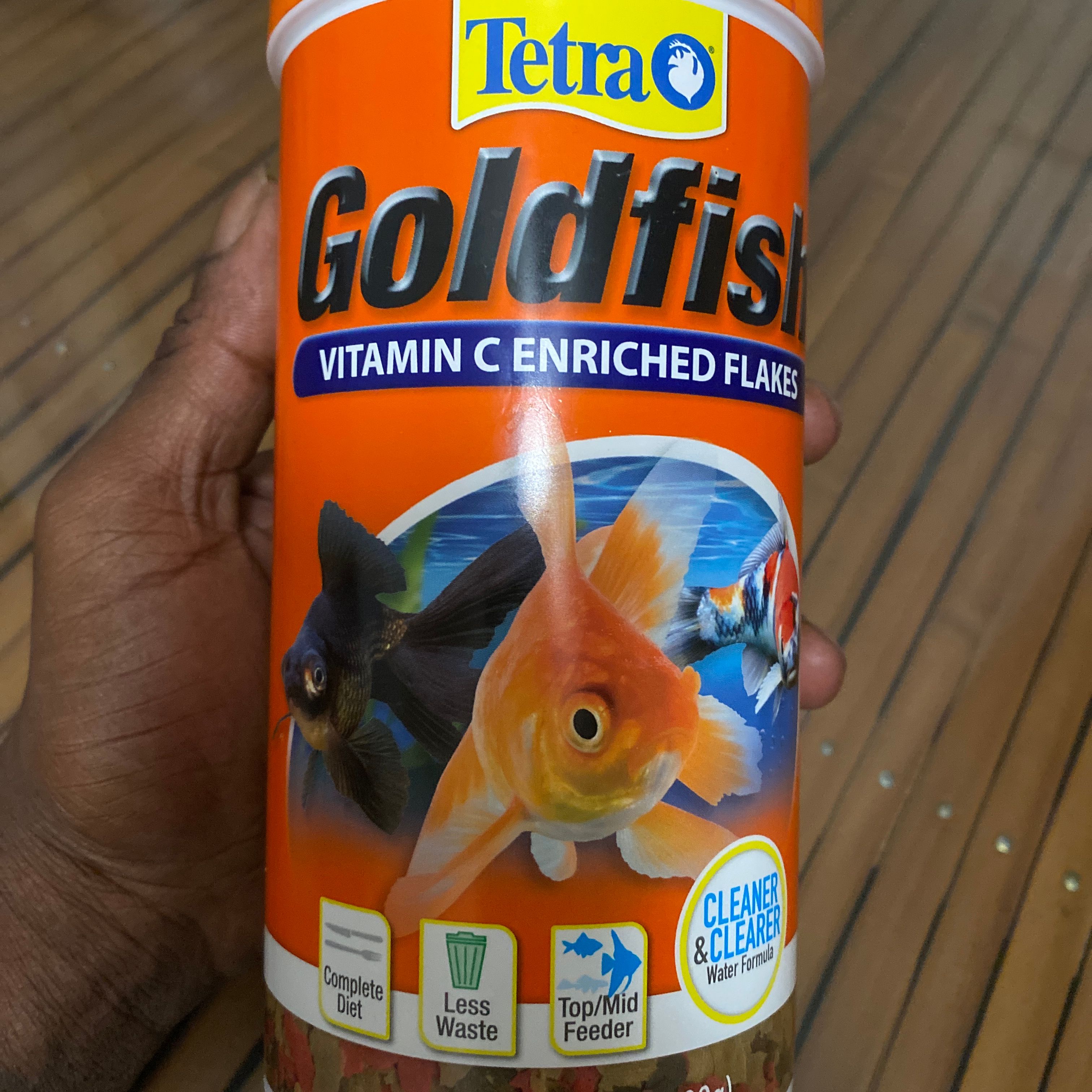 Goldfish vitamin C enriched flakes