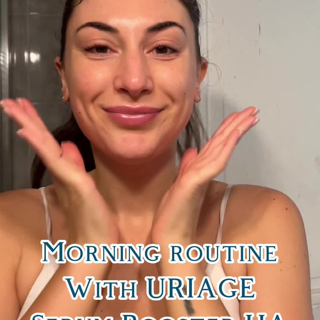Skincare routine with Uriage