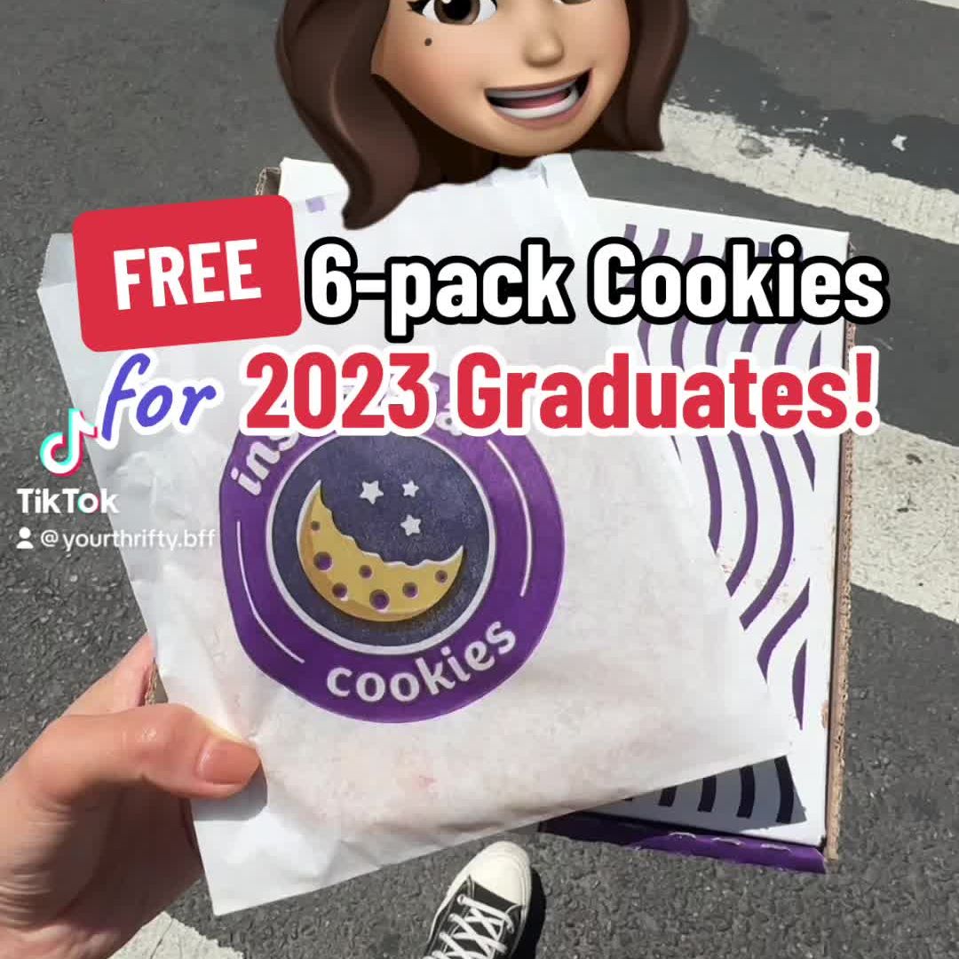 Free Insomnia Cookies for Graduates! 🍪