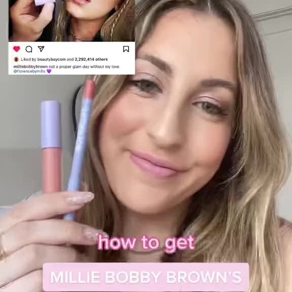 recreating a look from millie bobby brown