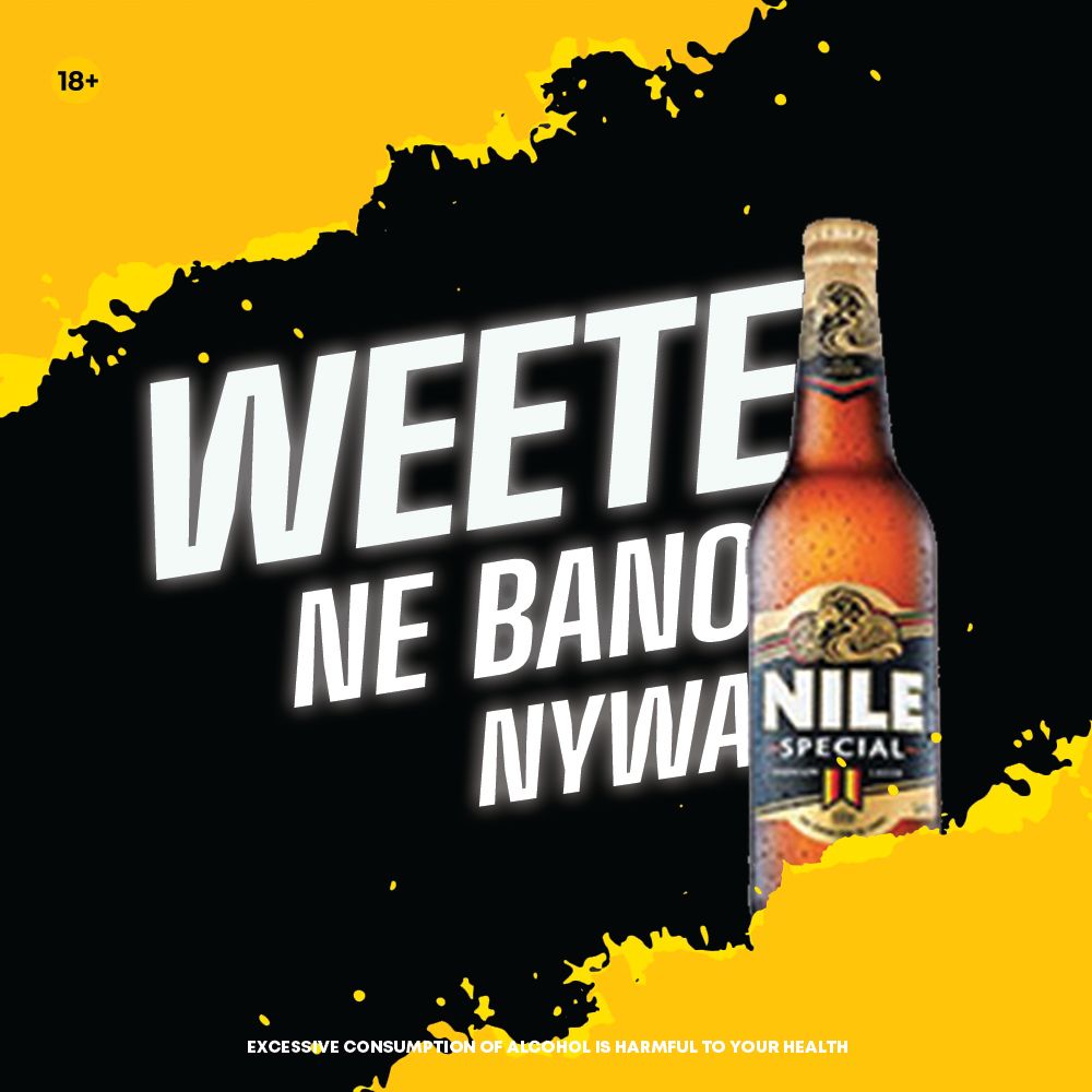 promo flyer for beer Nile special ug