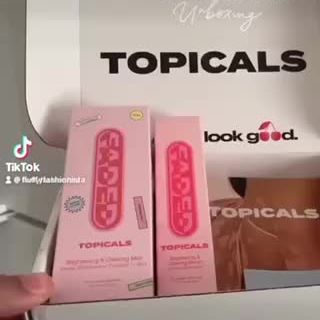 Topicals Skincare Unboxing