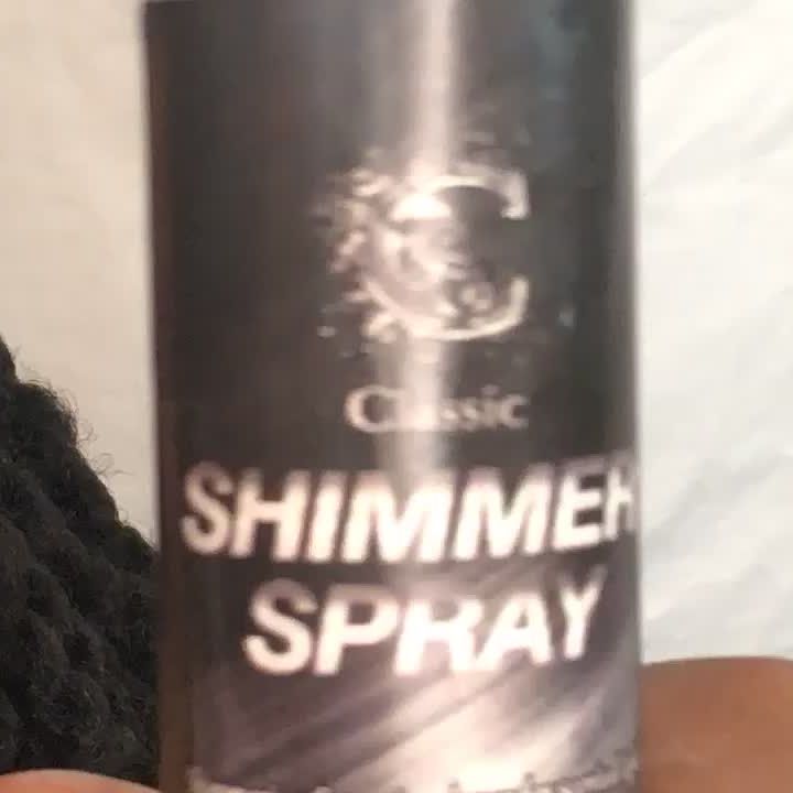 Classic shimmer shine spray