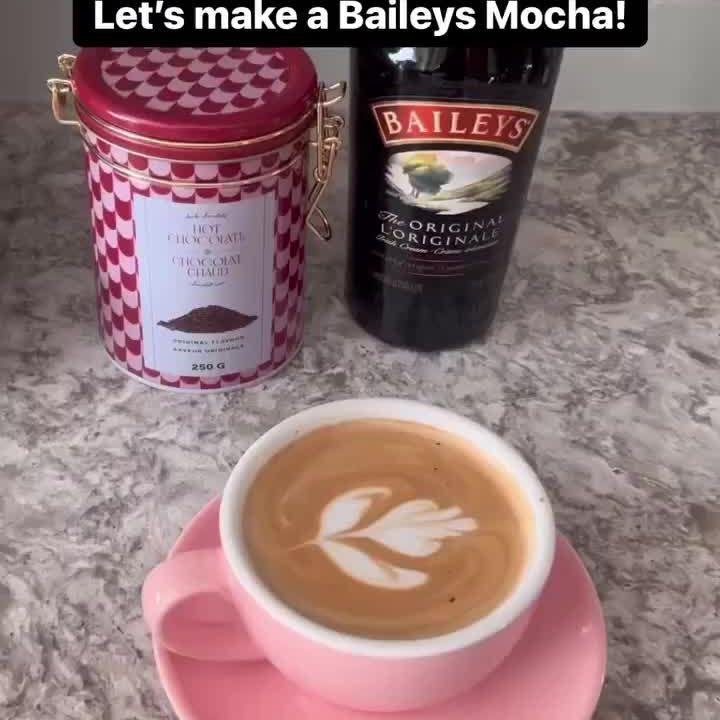 Creating coffee recipes with Baileys