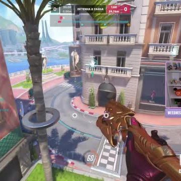 Gameplay promoting a Blizzard game: Overwatch 2