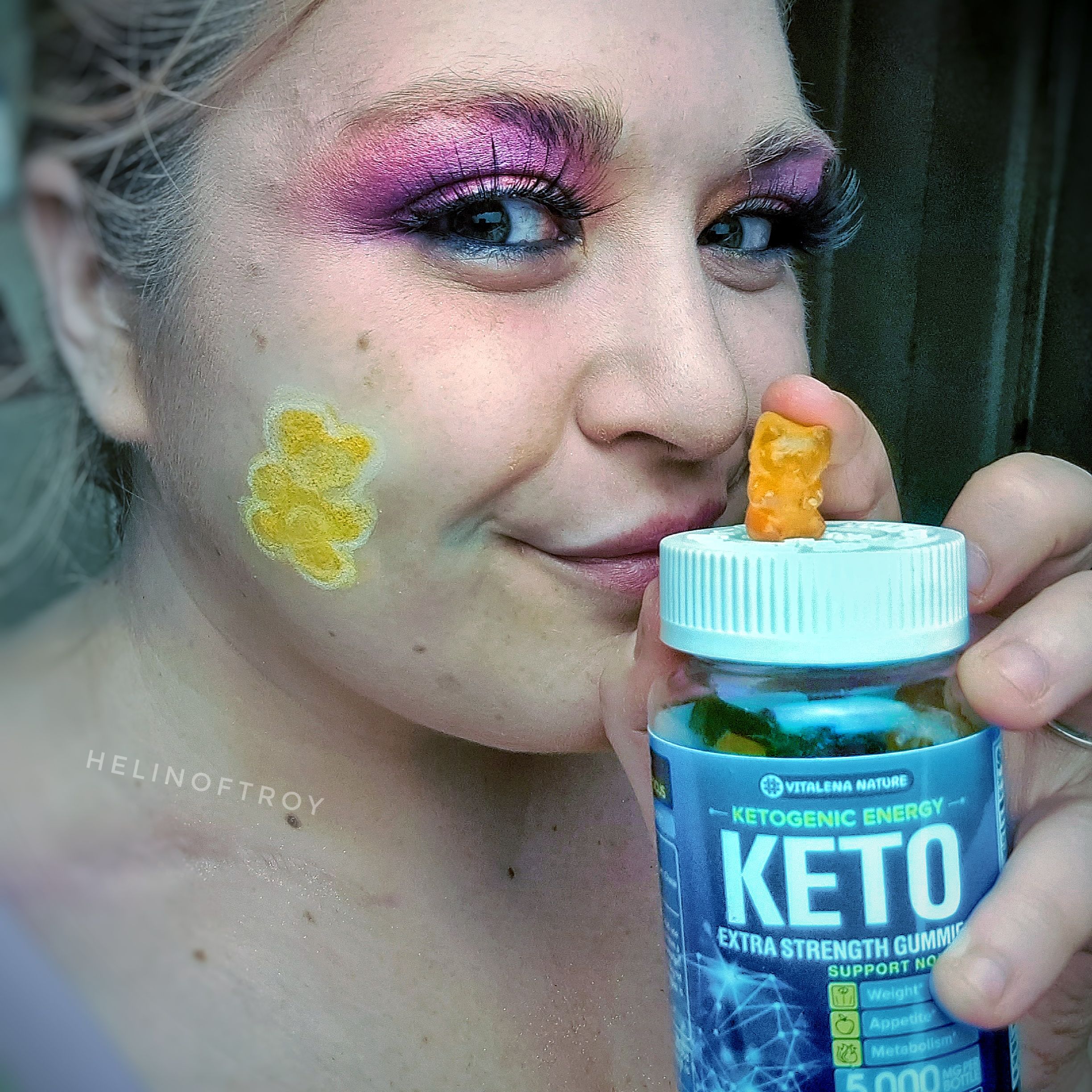 Gummy Bear make up keto gummies