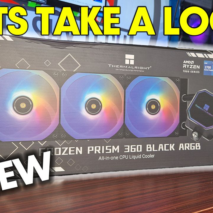 Thermalright Frozen Prism 360mm Aio Unboxing
