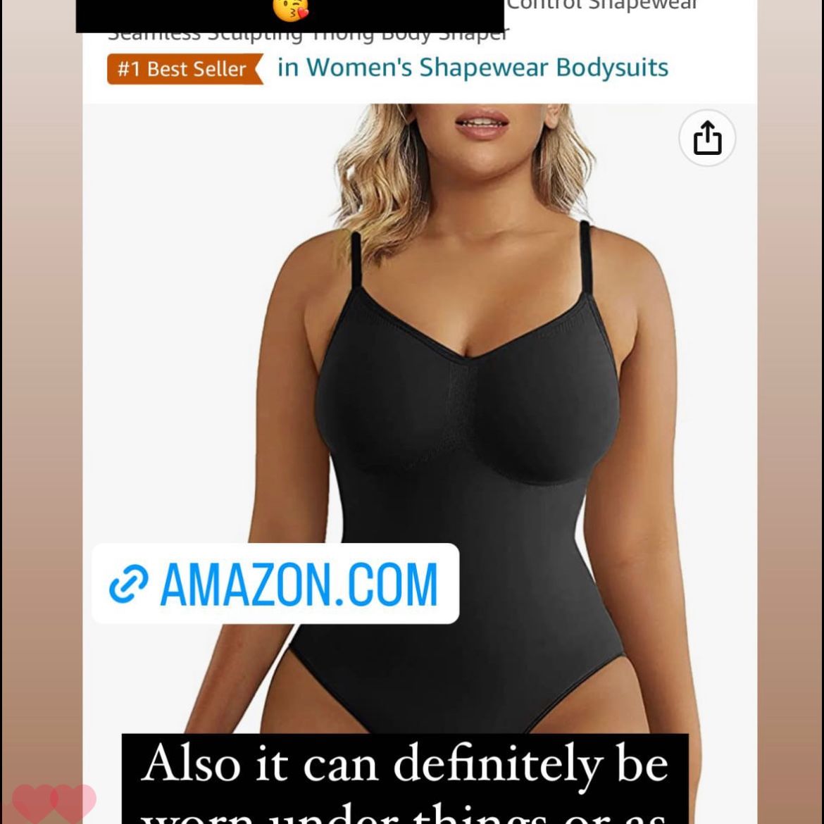 Amazon Bodysuit Story