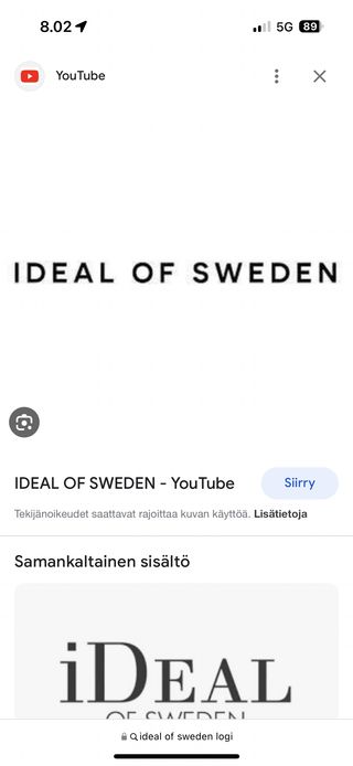 Ideal of sweden